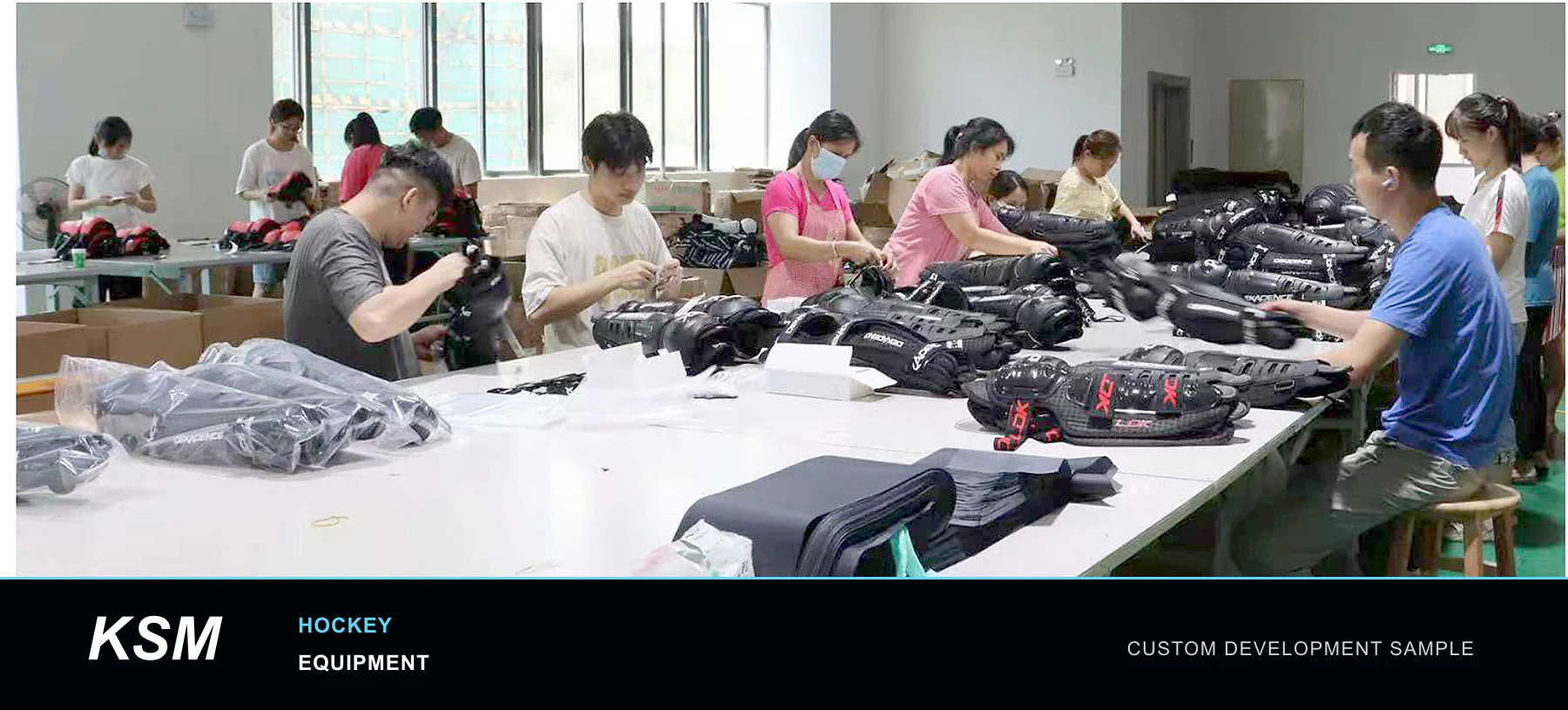 KSM production assembly floor used for material and construction review