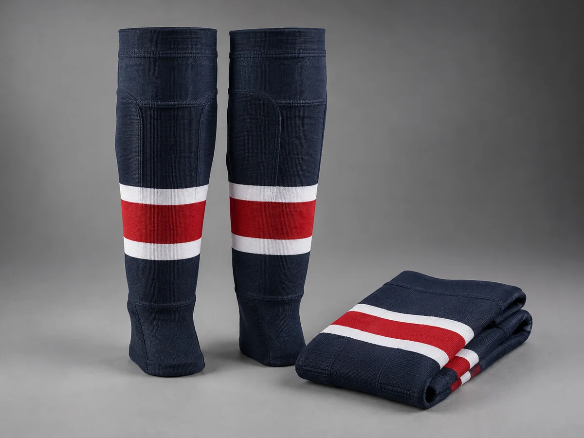 Generated product-direction visual for Hockey socks