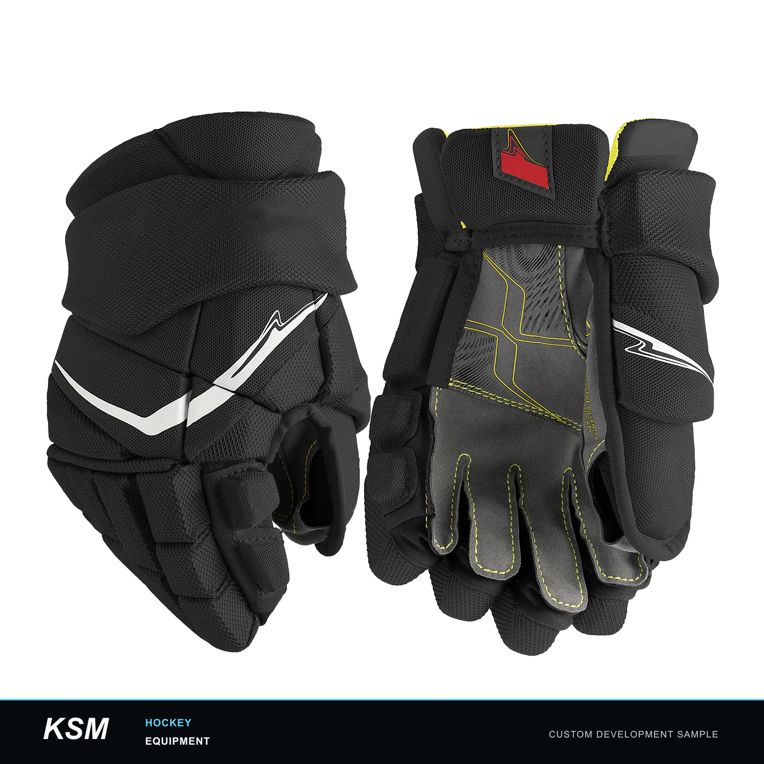 Custom Hockey Gloves real KSM product reference