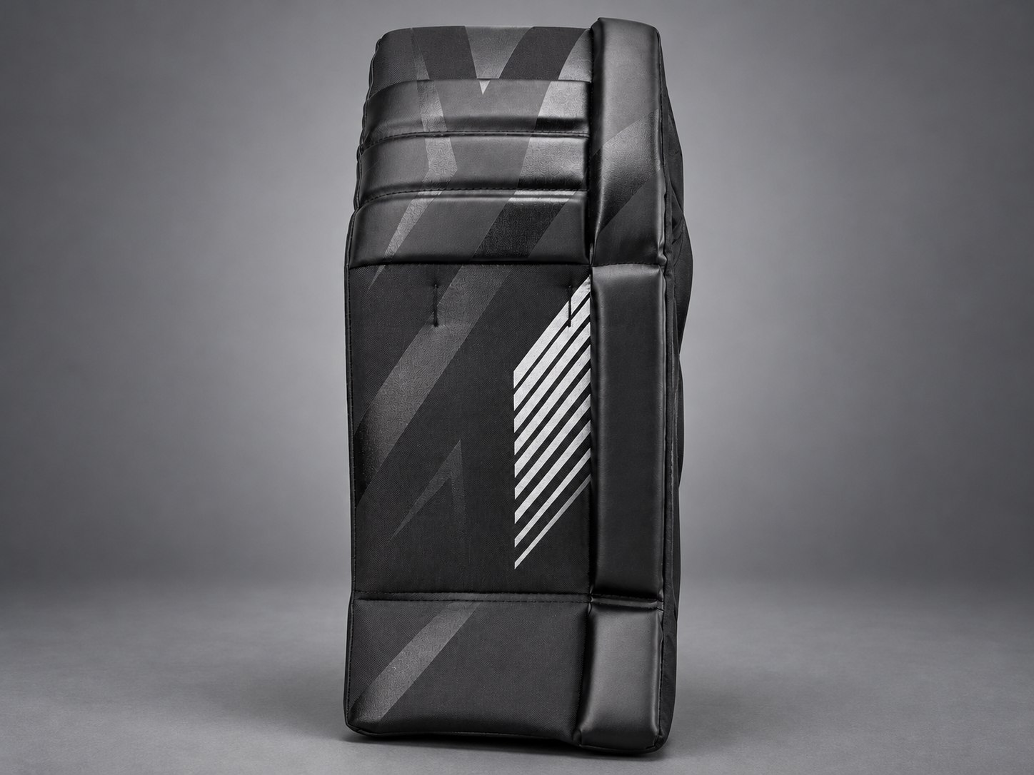Custom hockey goalie blocker development sample